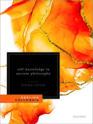 cover image of Self-Knowledge in Ancient Philosophy